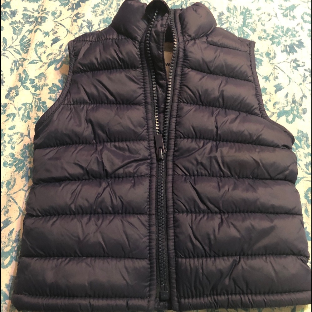 Slightly worn toddler boy vest